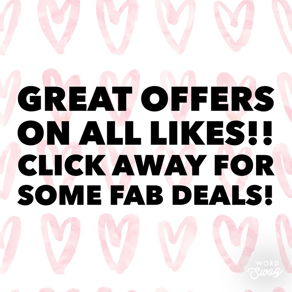 ALL ❤️ RECEIVE AMAZING OFFERS!